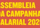 Campanha Salarial 2026: assembleias das categorias com data-base em maio acontecem entre os dias 7 e 9 de abril