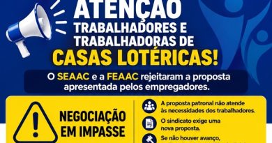 Patrões de Comissários e Consignatários, que inclui Casas Lotéricas, querem reduzir o salário das(os) trabalhadoras(es)