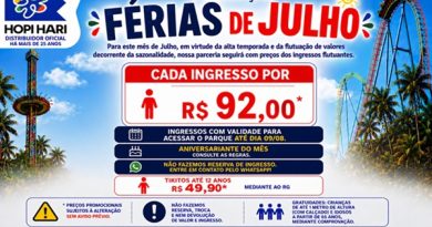 Parceria do SEAAC com o Hopi Hari amplia descontos para ingressos individuais nas férias de julho