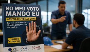 Campanha nacional combate assédio eleitoral no trabalho